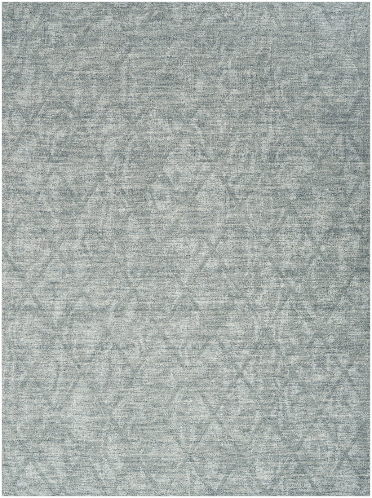Wool Haven WOH01 Blue Rug - Rectangle
