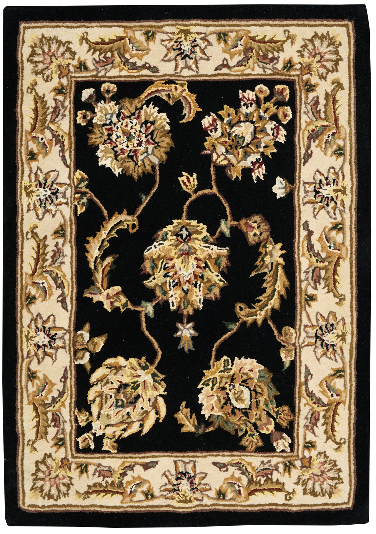 Nourison 2000 2022 Black Rug - Rectangle