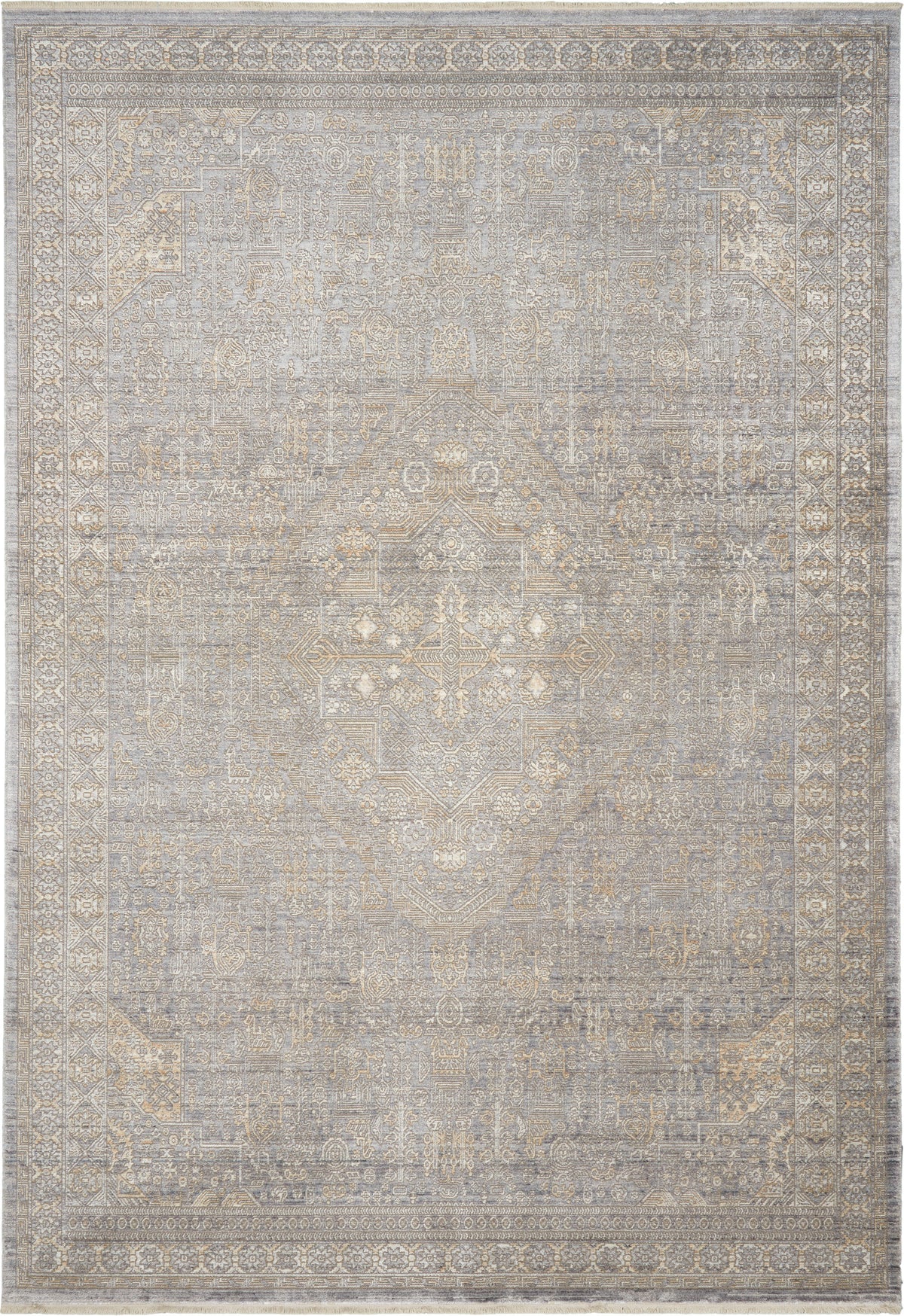 Lustrous Weave LUW02 Grey Beige Rug - Rectangle