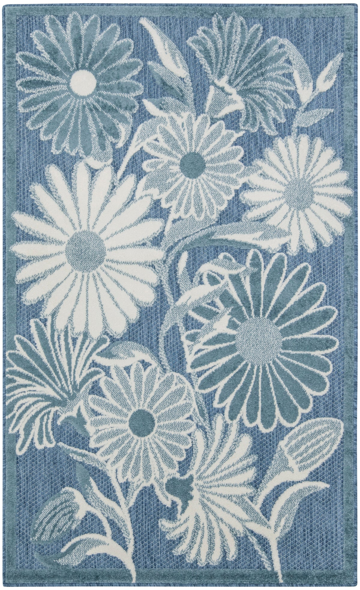 Aloha ALH33 Blue Rug - Rectangle
