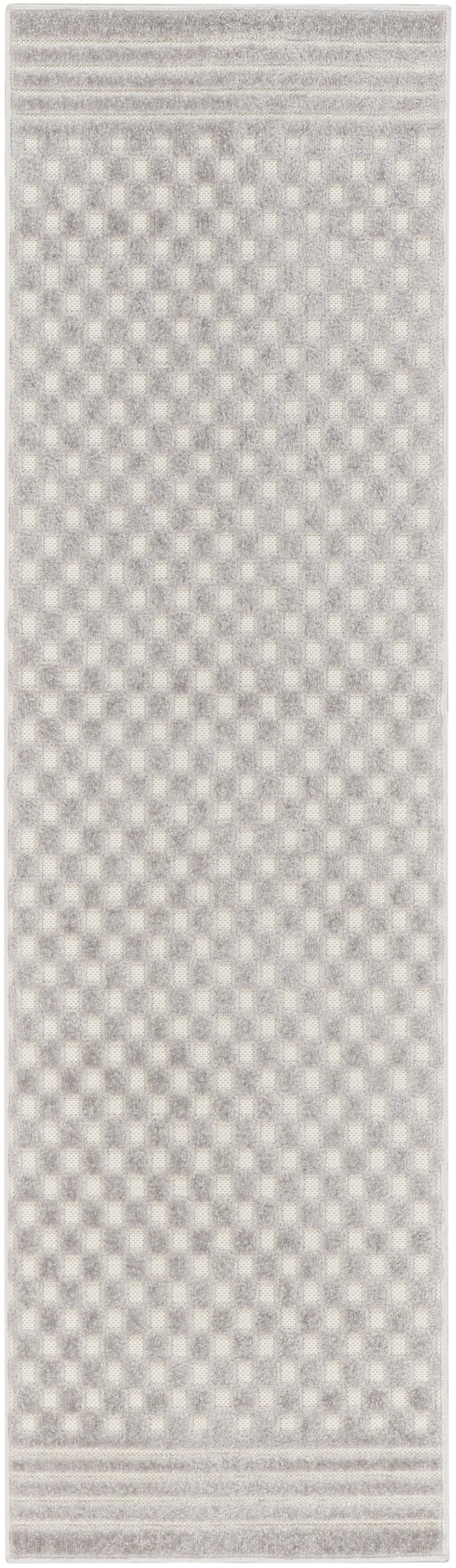 Care Free CAF02 Light Grey Rug - Runner