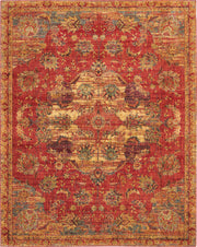 Jewel JEL01 Red Rug - Rectangle