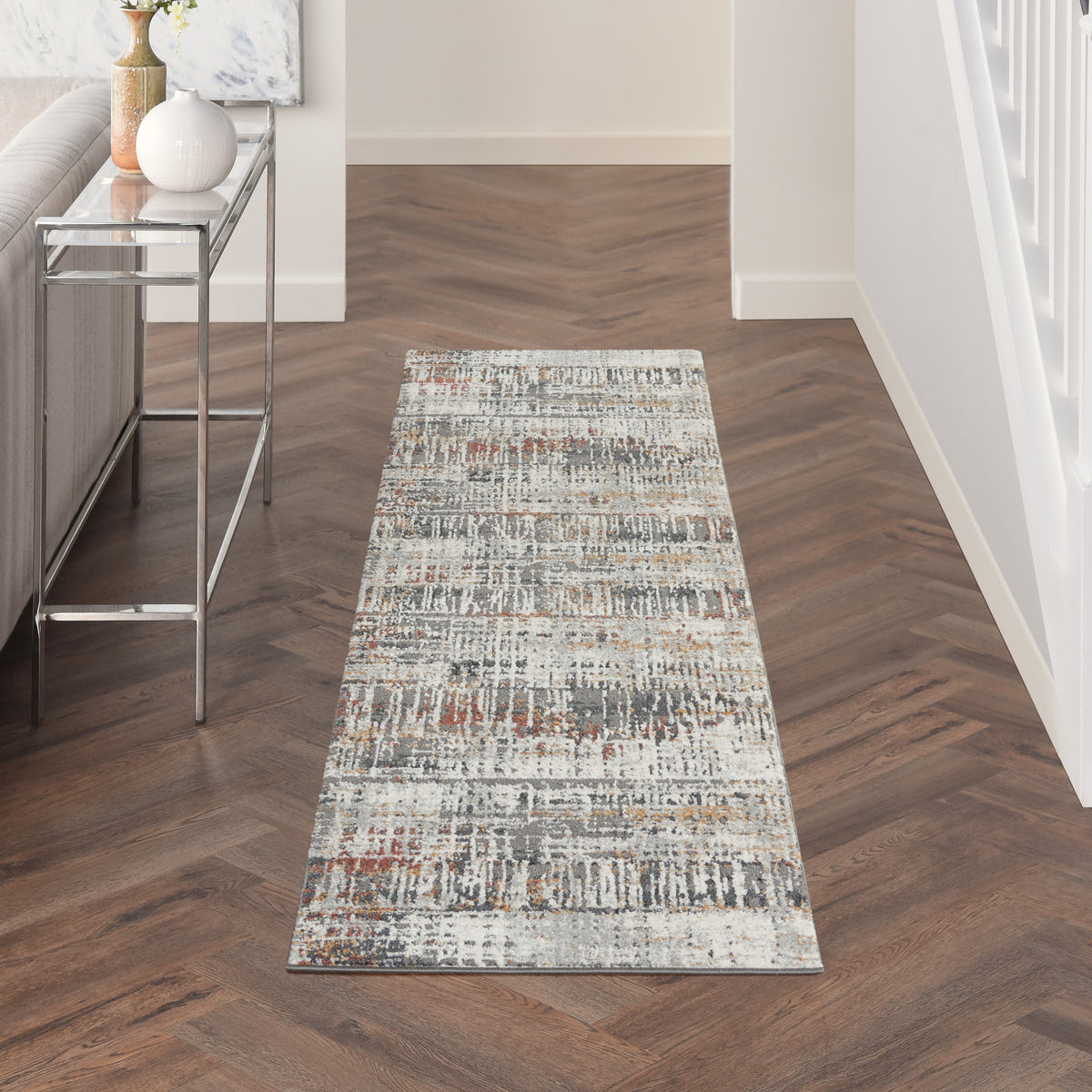 Tangra TNR04 Multicolor Rug - room scene