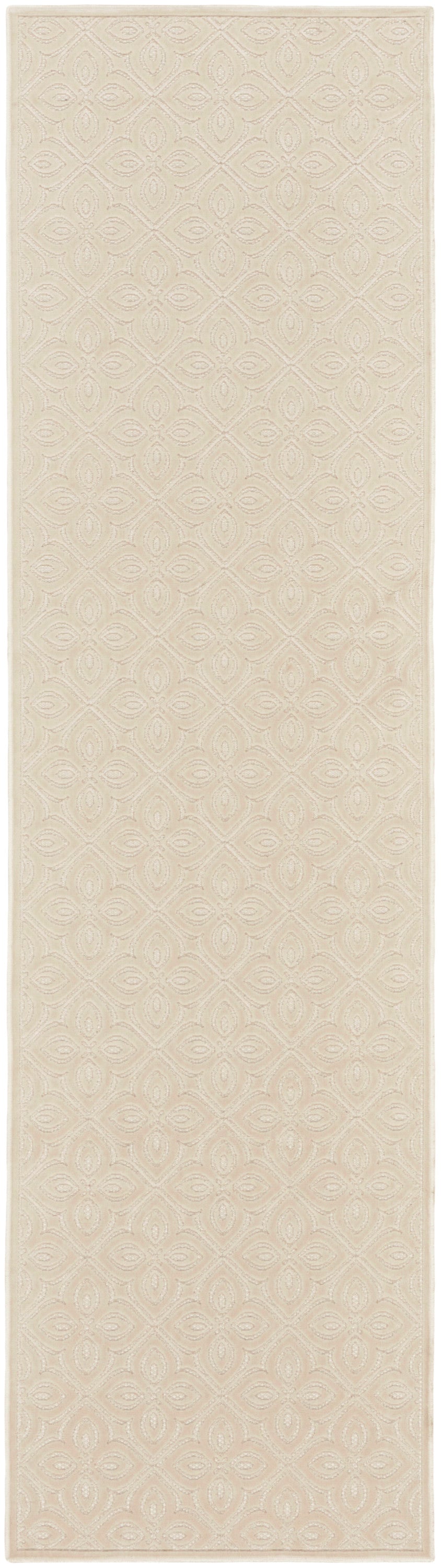 Washable Charm WCH03 Ivory Rug - Runner