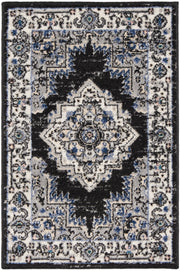 Passion PSN03 Black Ivory Rug - Rectangle