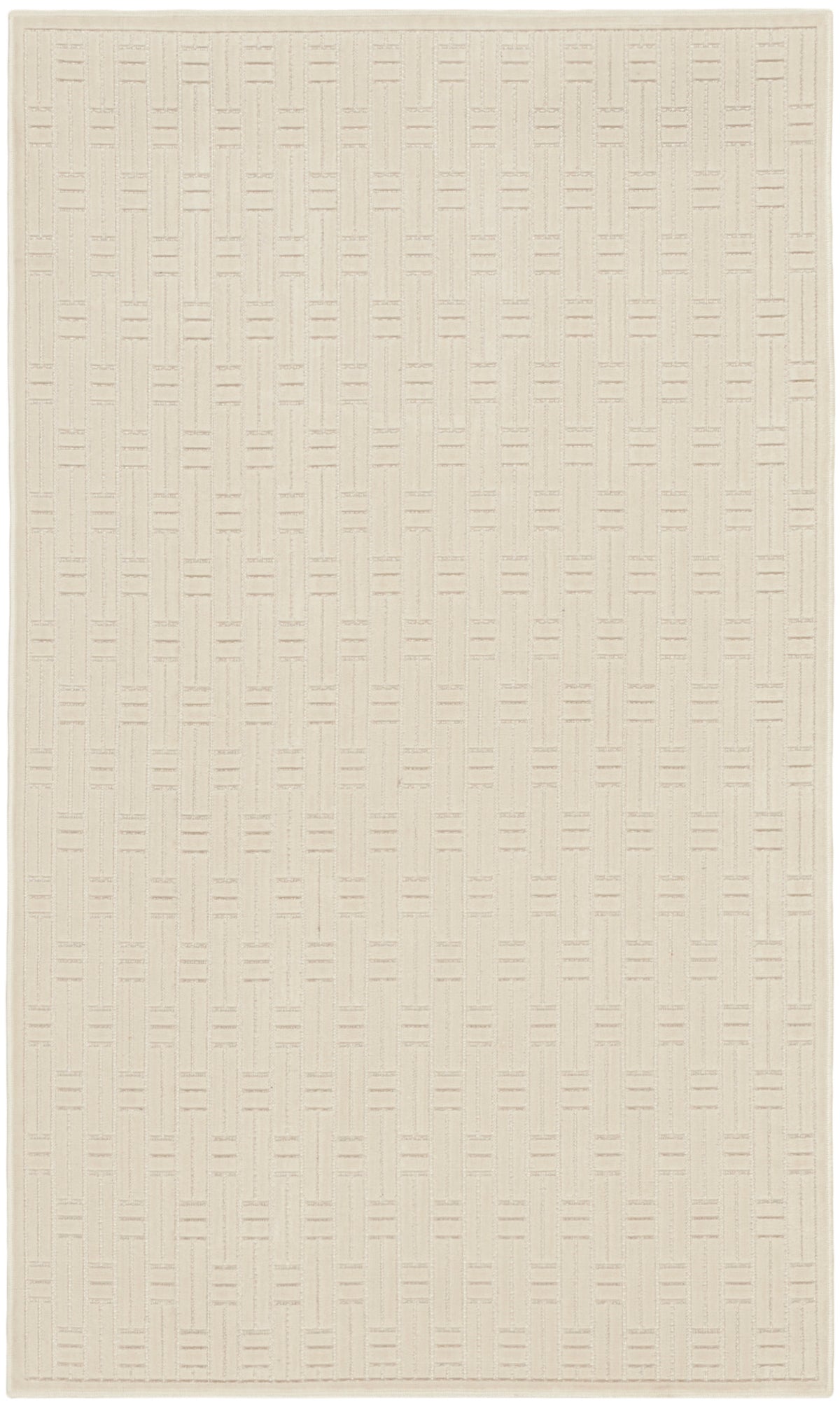 Washable Charm WCH02 Ivory Rug - Rectangle