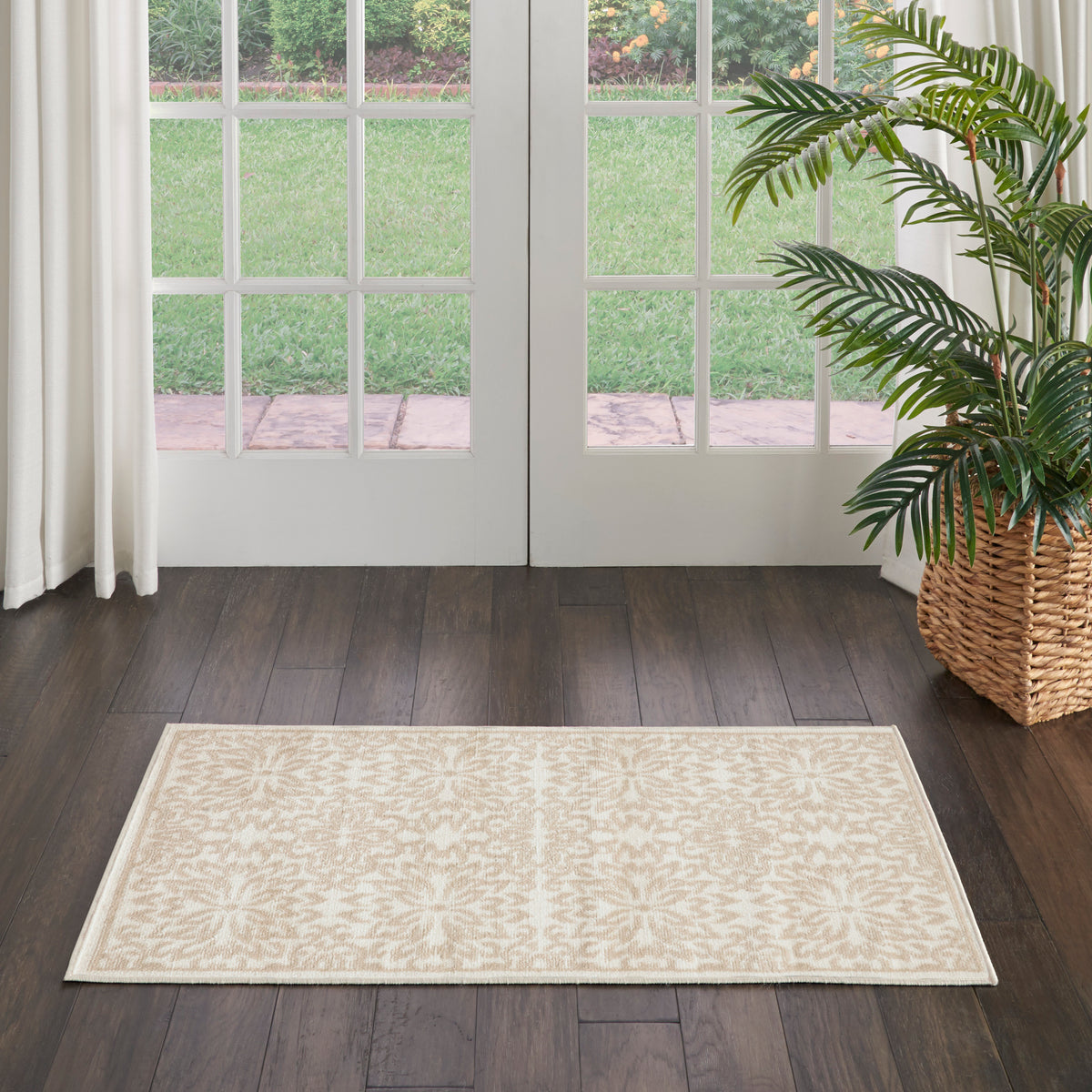 Jubilant JUB06 Ivory Beige Rug - room scene