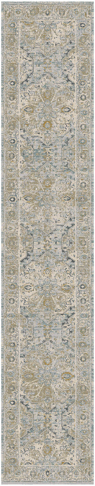 Lynx LNX07 Light Blue Rug - Runner