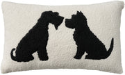Pet Pillows & Access L0491 Black 12" x 21" Throw Pillows