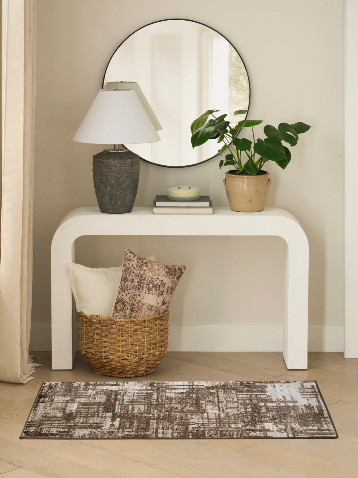 Dekor DEK11 Brown Rug - room scene