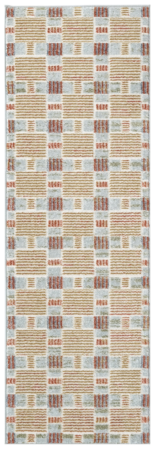Nordic NRC14 Rust Multicolor Rug - Runner