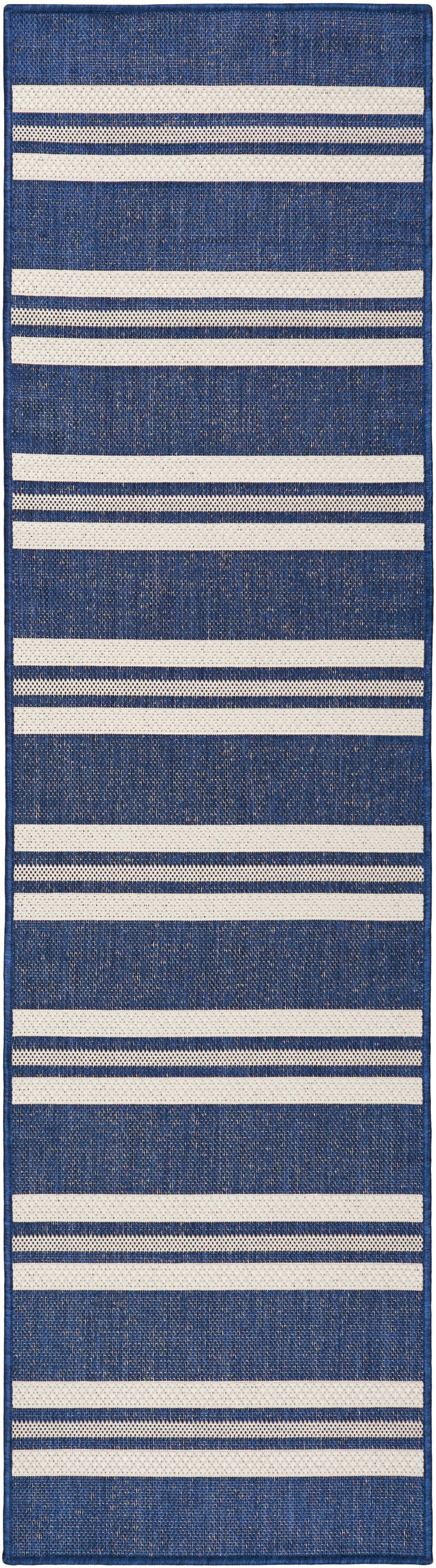 Horizon Indoor/Outdoor HOZ05 Navy Rug - Runner