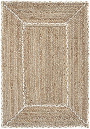 Terrazzo Jute TRJ01 Natural Grey Rug - Rectangle