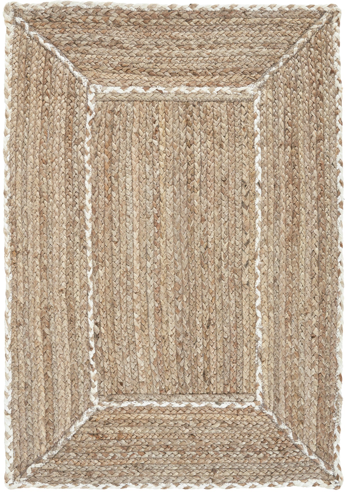 Terrazzo Jute TRJ01 Natural Grey Rug - Rectangle
