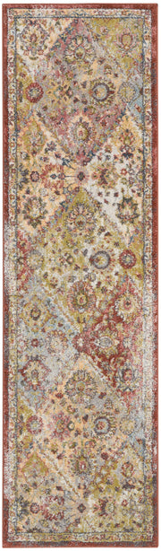 Soraya SOR01 Terracotta Multicolor Rug - Runner