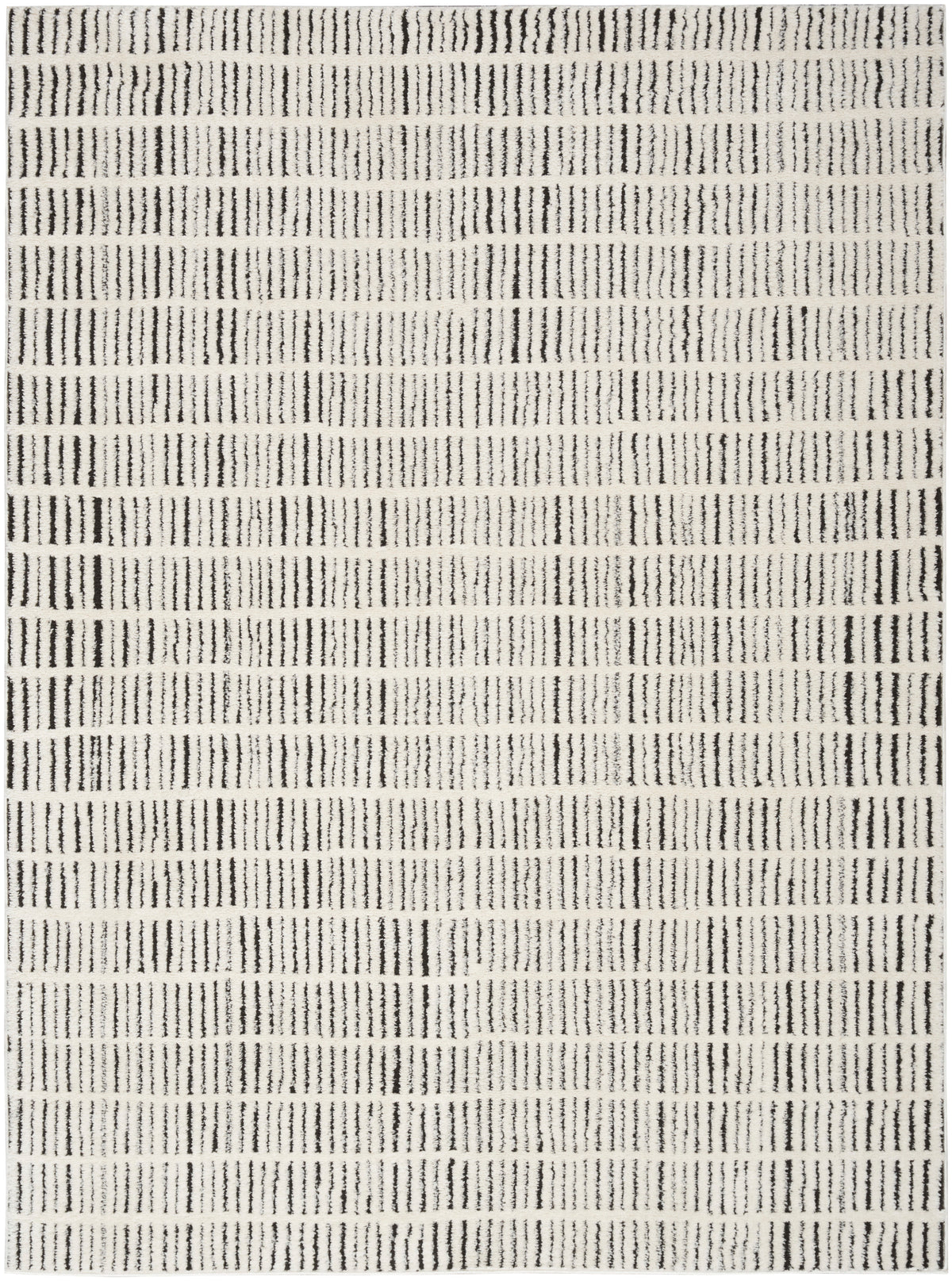 Modern Comfort MNC03 Ivory Black Rug - Rectangle