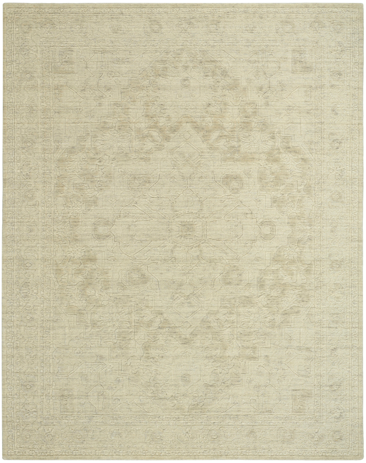 Ravello RVL02 Ivory Grey Rug - Rectangle