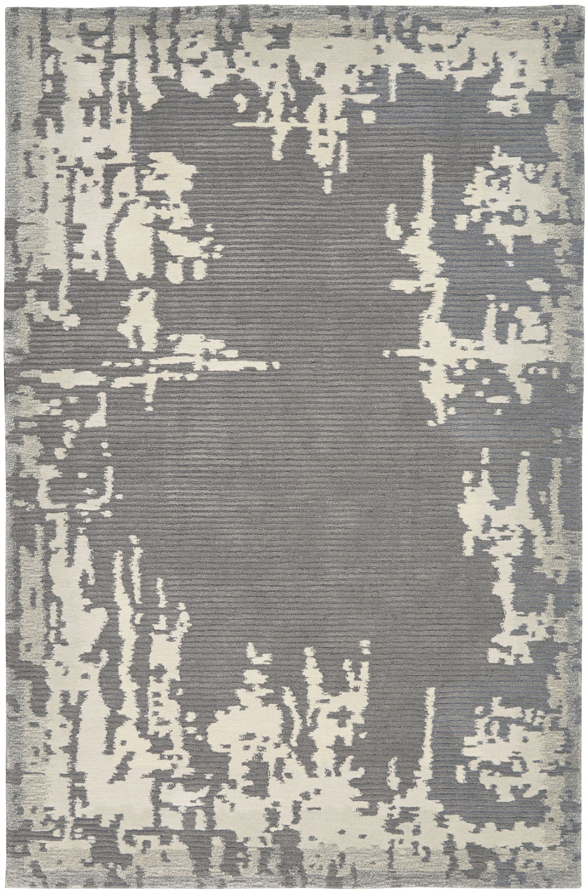 Symmetry SMM02 Grey Beige Rug - Rectangle