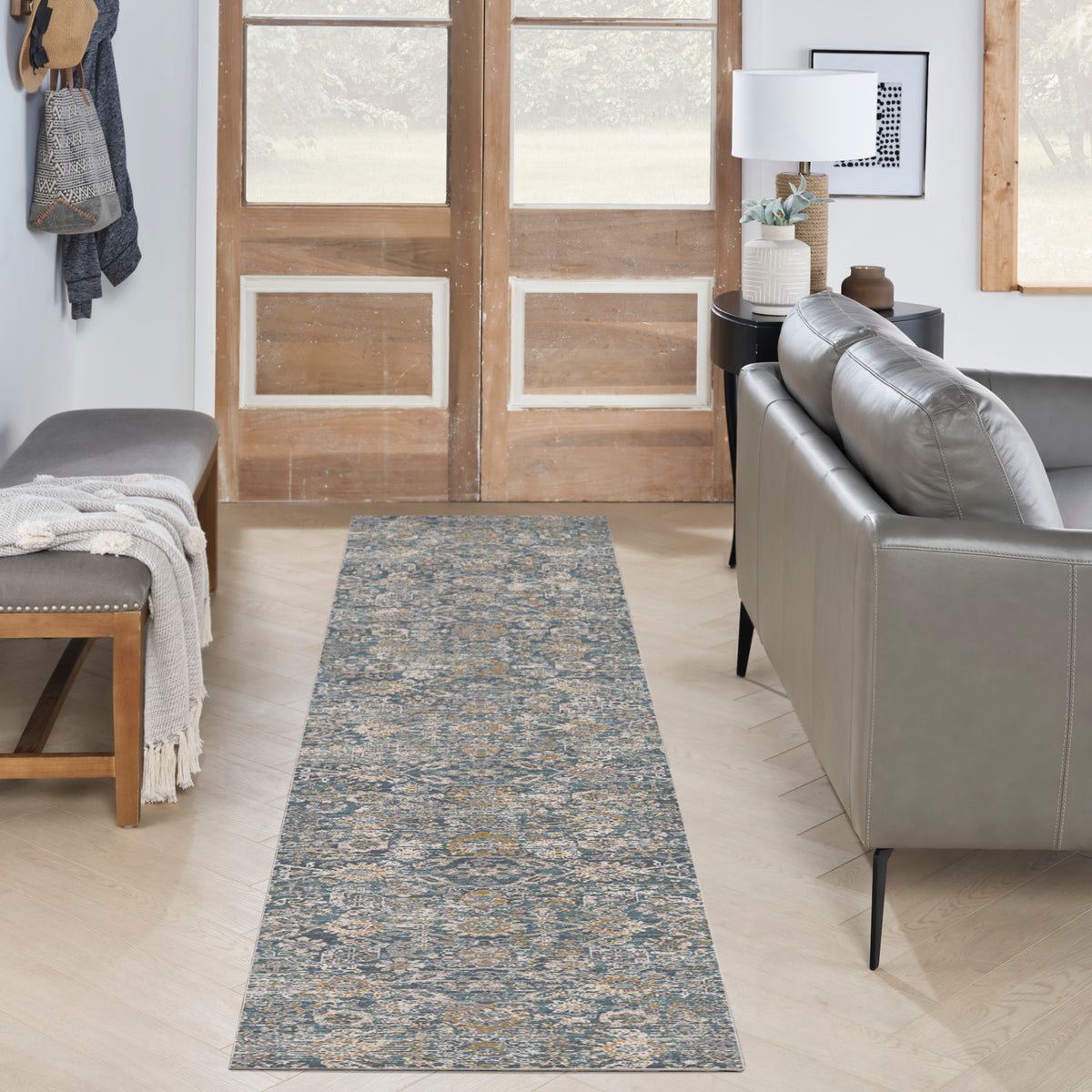 Lynx LNX08 Charcoal Rug - room scene