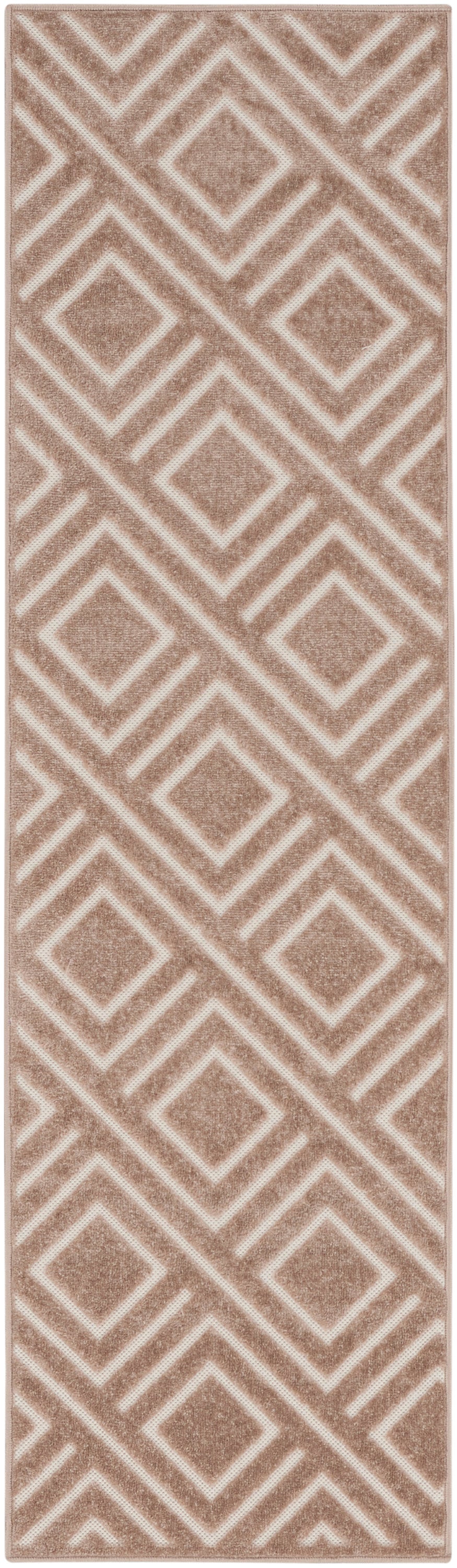 Care Free CAF03 Brown Rug - Runner