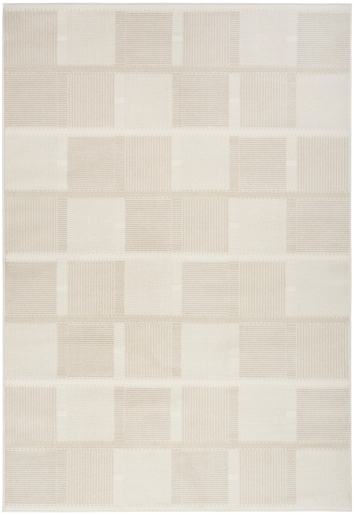 Nordic NRC09 Ivory Beige Rug - Rectangle
