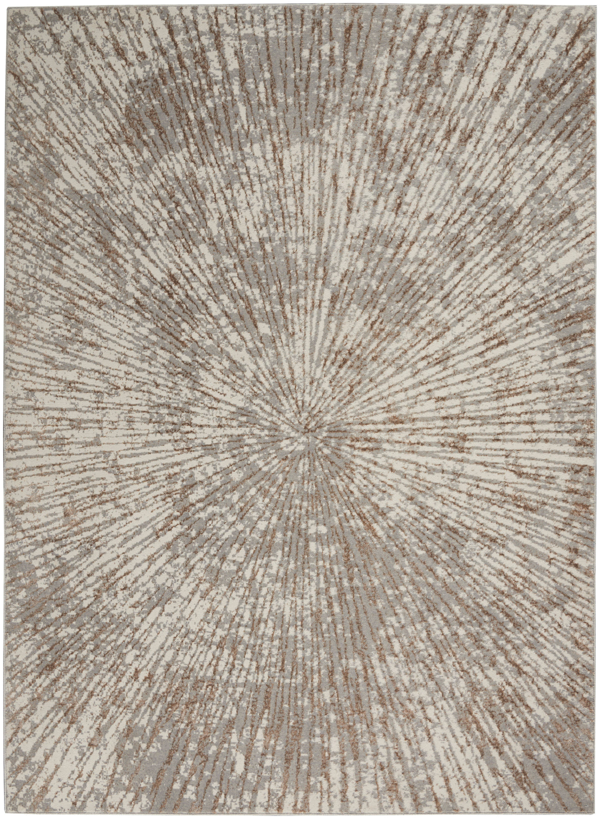 Glow MTL01 Grey Mocha Rug - Rectangle
