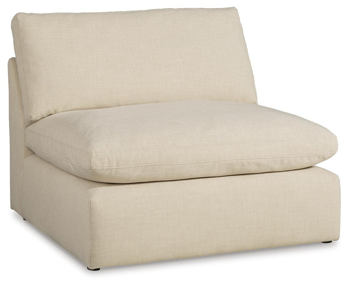 Elyza Armless Chair Chenille