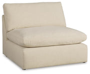 Elyza Armless Chair Chenille