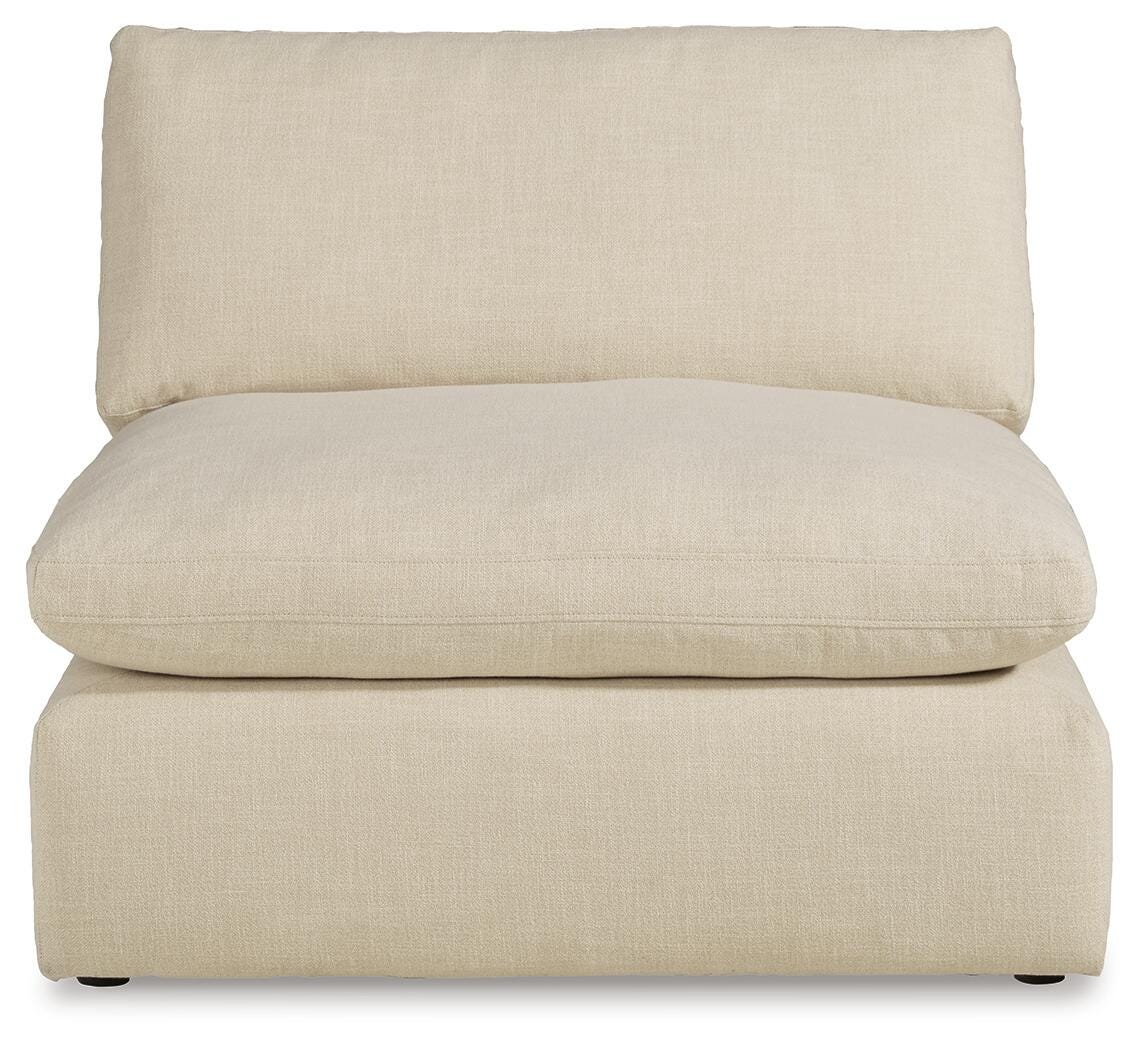 Elyza Armless Chair Chenille