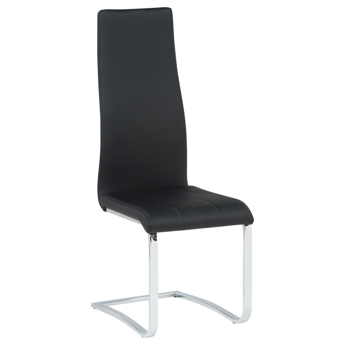 Montclair Upholstered Dining Side Chair (Set of 4) - Black