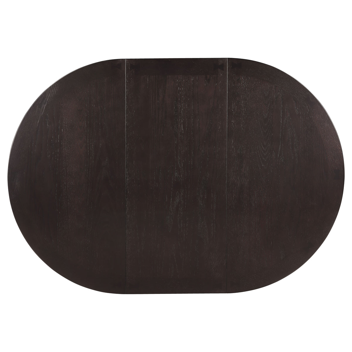 Lavon Oval 60-inch Wood Extension Leaf Dining Table - Espresso