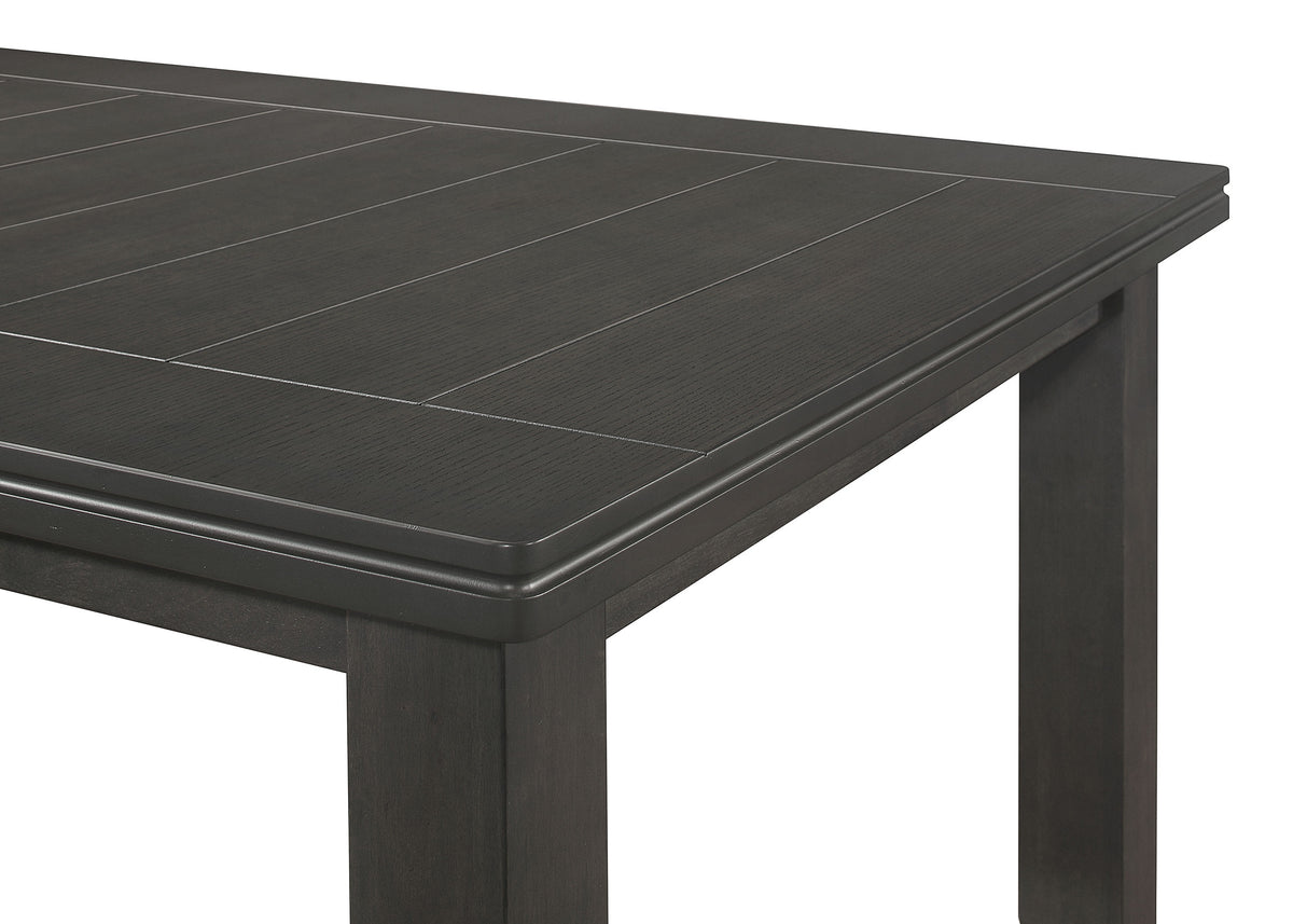 Dalila Rectangular 66-inch Wood Dining Table - Grey