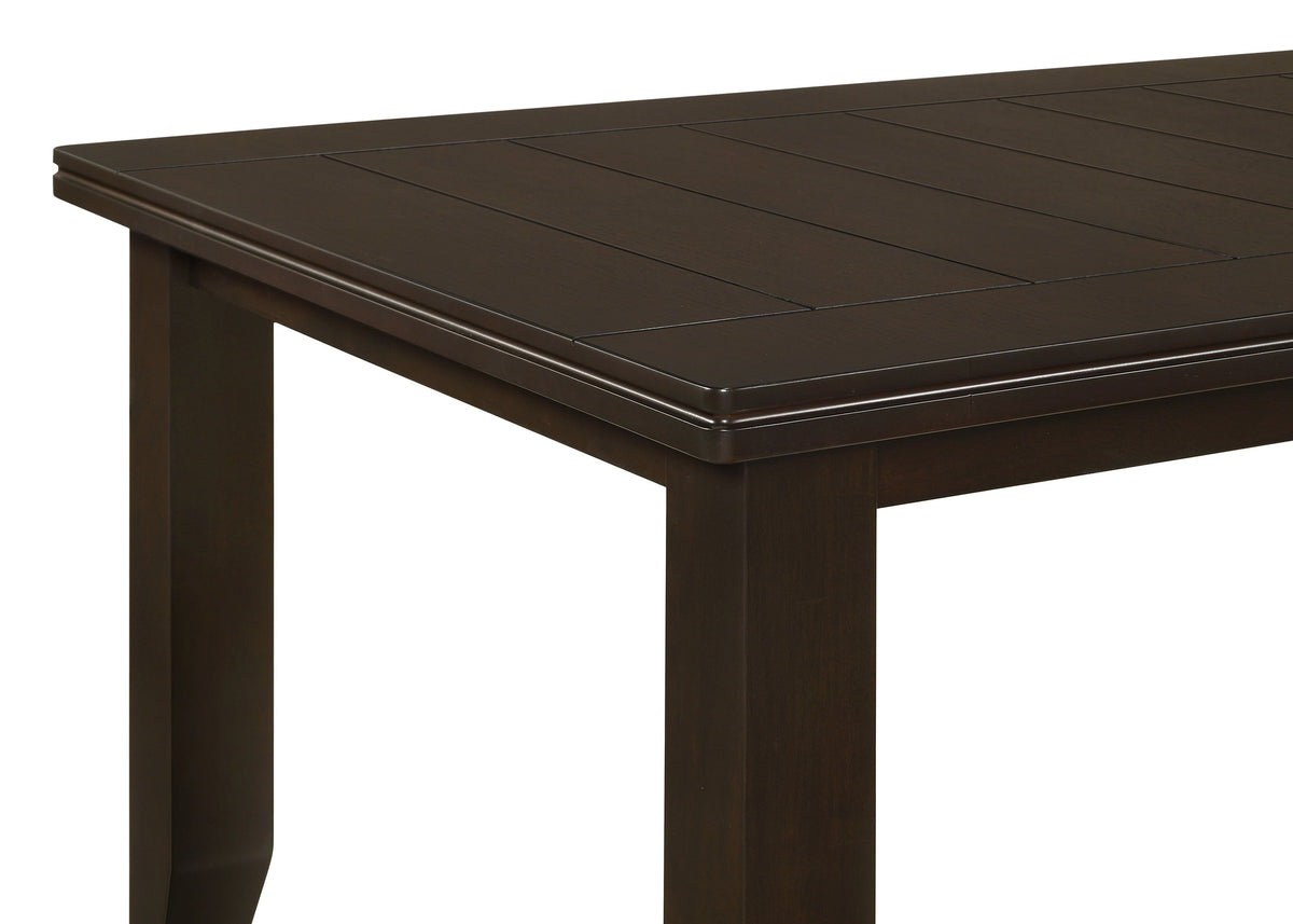Dalila Rectangular 66-inch Wood Dining Table - Cappuccino