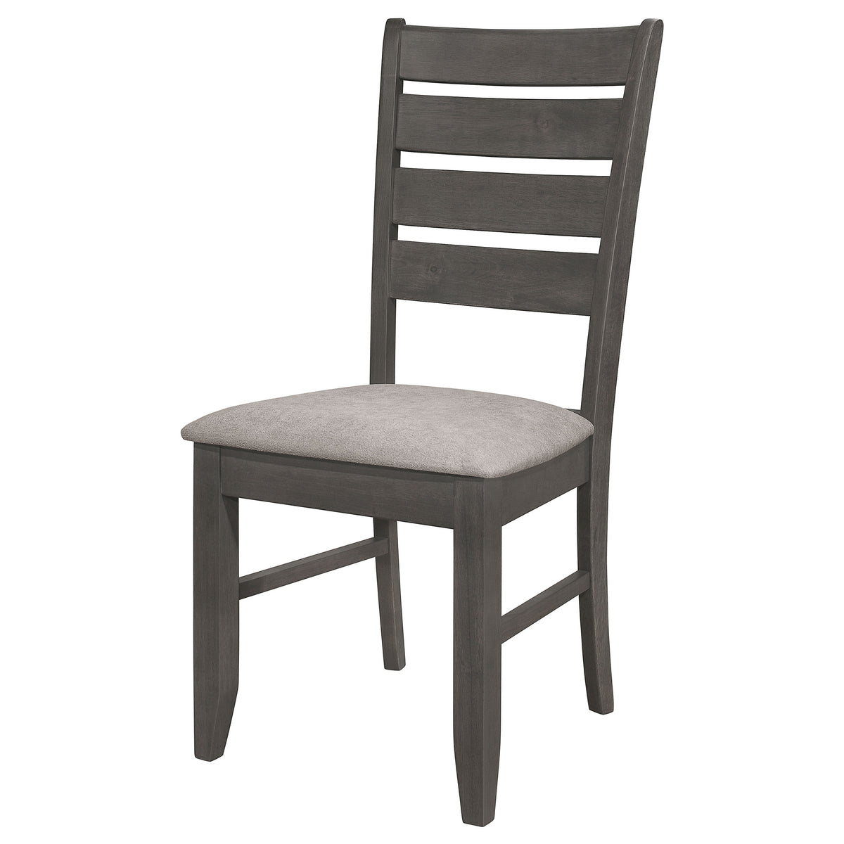 Dalila Wood Dining Side Chair (Set of 2) - Grey