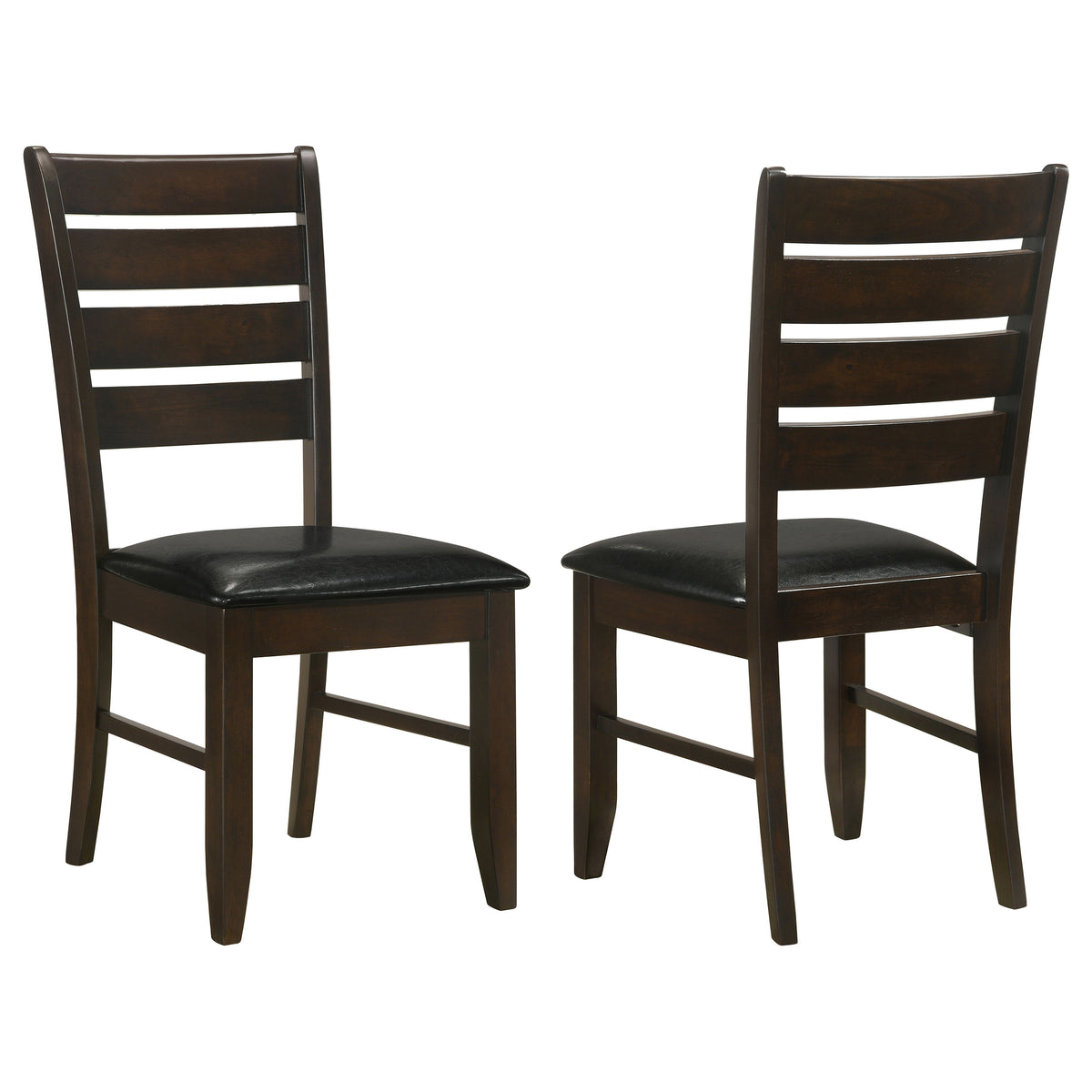 Dalila Wood Dining Side Chair (Set of 2) - Cappuccino