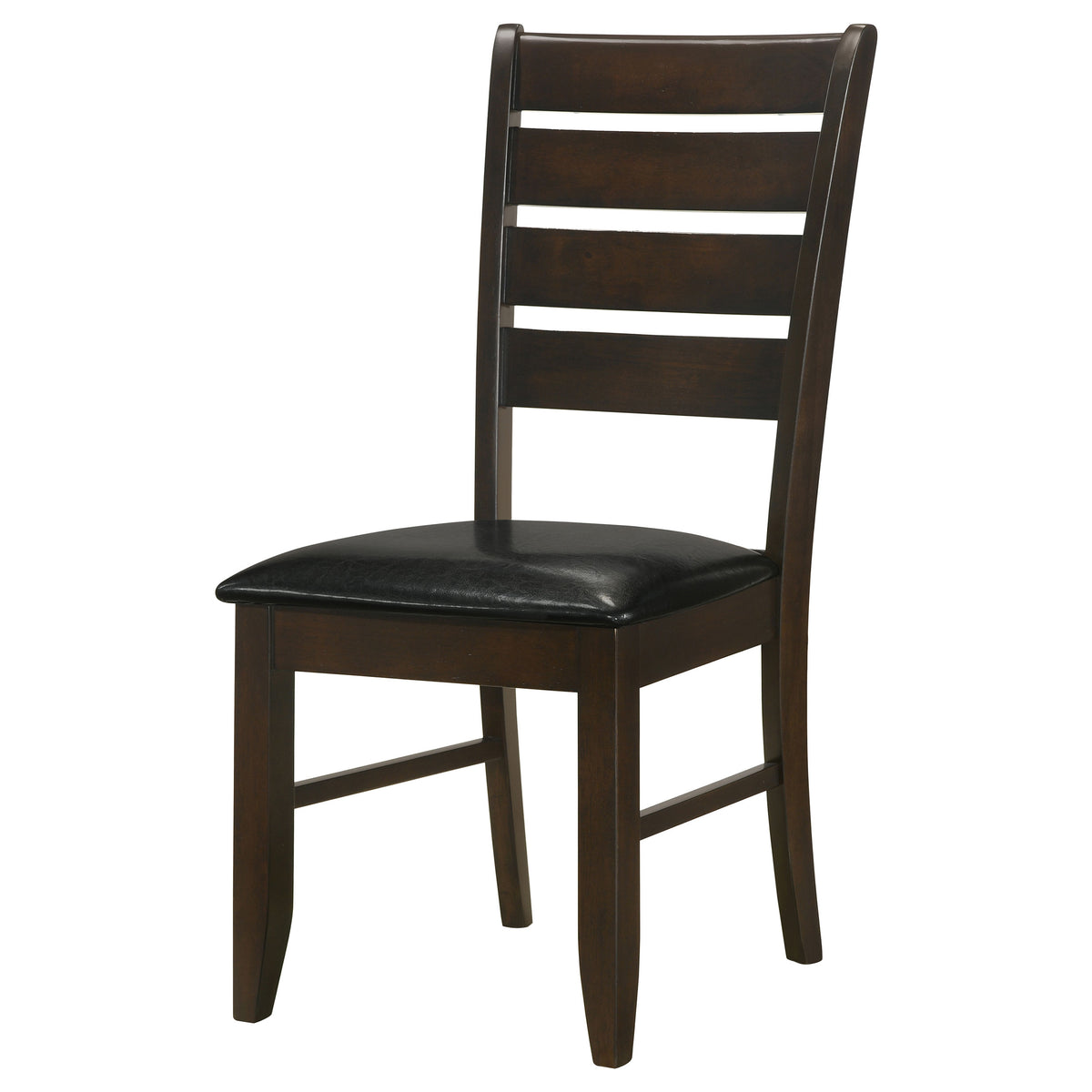 Dalila Wood Dining Side Chair (Set of 2) - Cappuccino