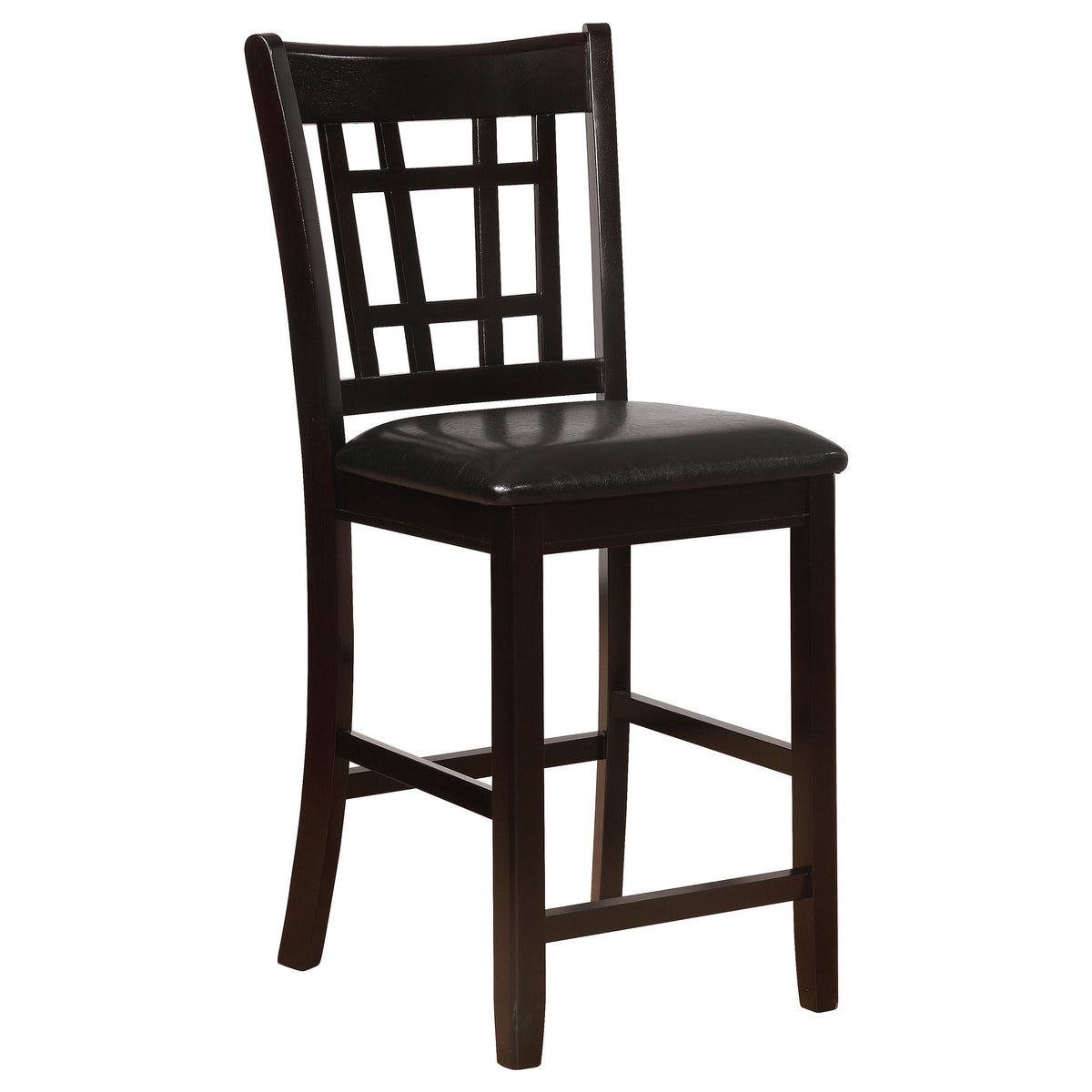 Lavon 5-piece Oval Counter Height Extension Dining Set - Espresso