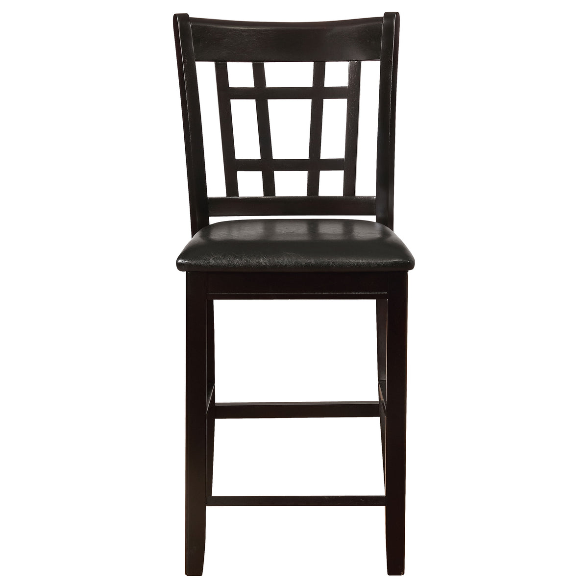 Lavon Wood Counter Height Dining Chair (Set of 2) - Black and Espresso
