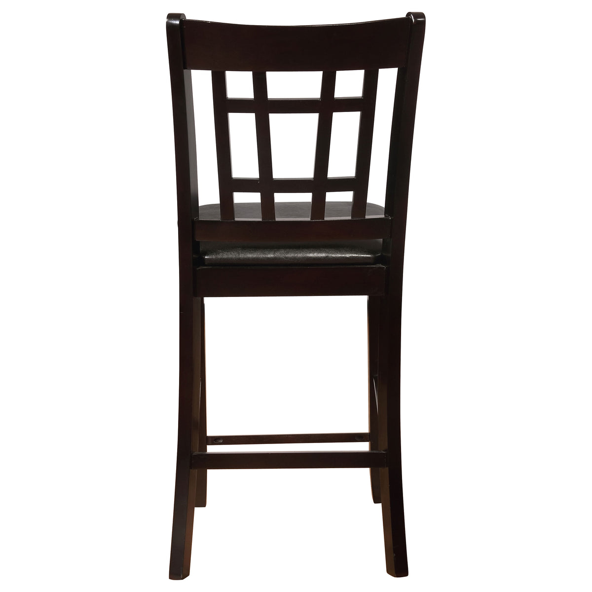 Lavon Wood Counter Height Dining Chair (Set of 2) - Black and Espresso