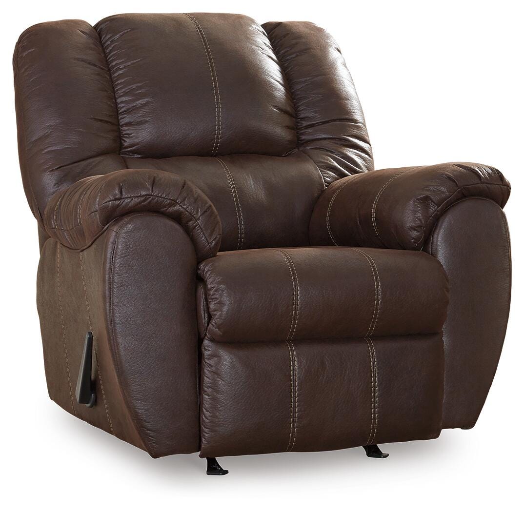 McGann Rocker Recliner Faux Leather