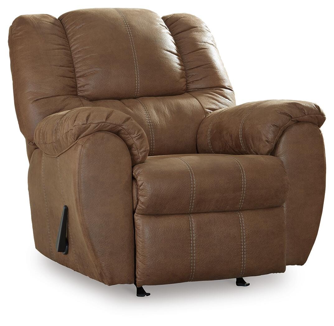 McGann Rocker Recliner Faux Leather