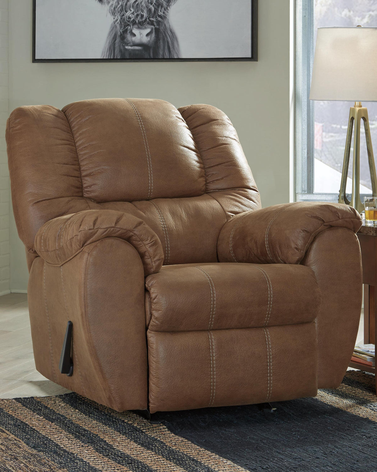 McGann Rocker Recliner Faux Leather