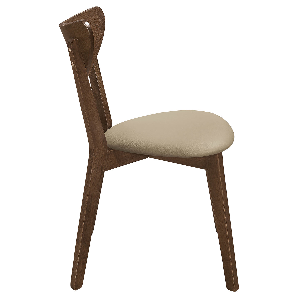 Kersey Wood Dining Side Chair Chestnut (Set of 2)