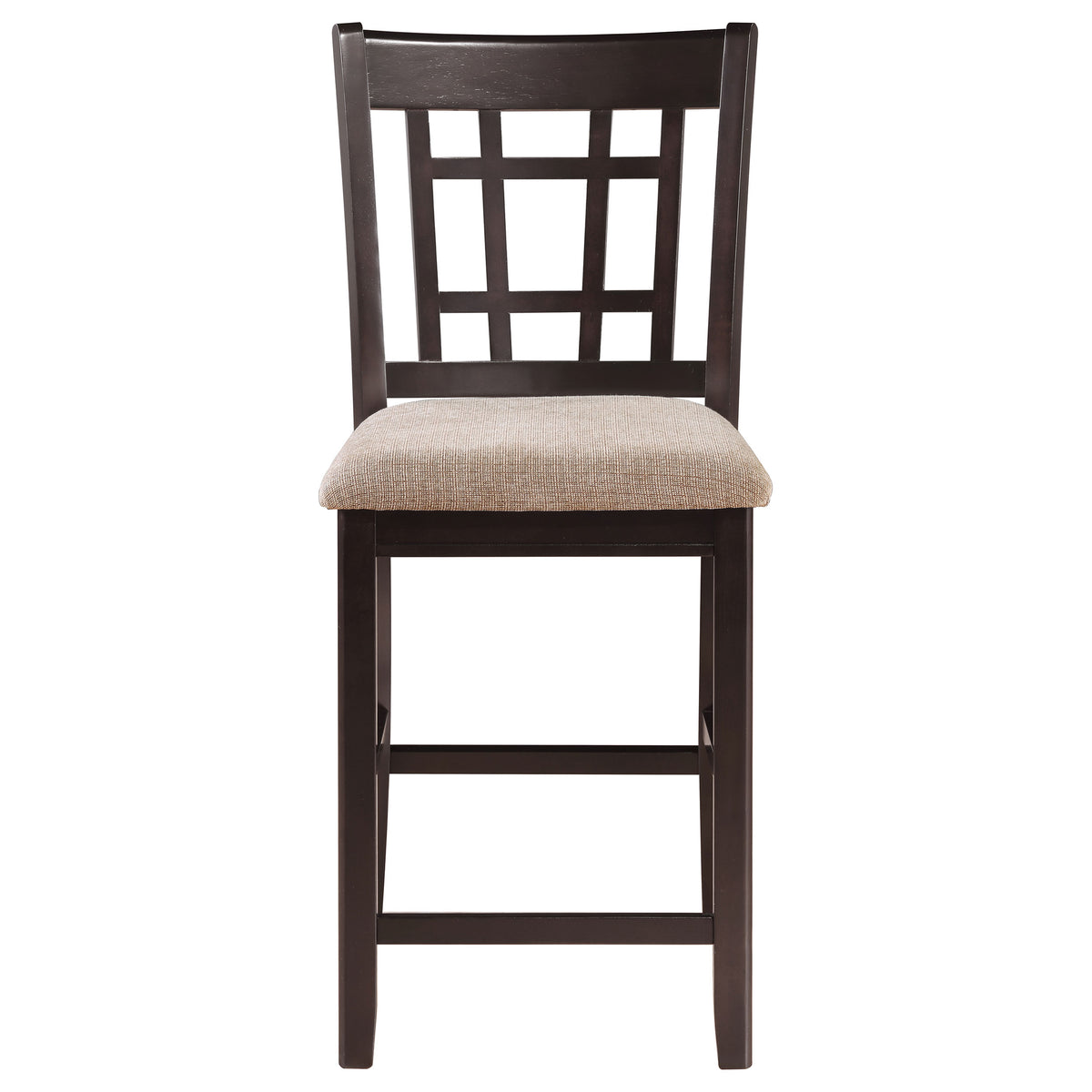 Lavon Wood Counter Height Dining Chair (Set of 2) - Tan and Espresso