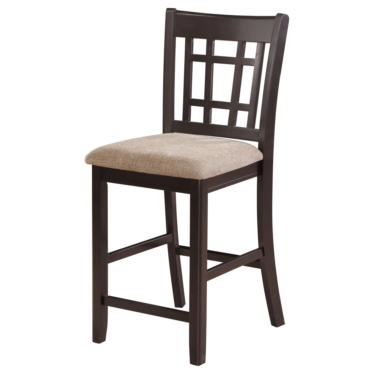 Lavon Wood Counter Height Dining Chair (Set of 2) - Tan and Espresso