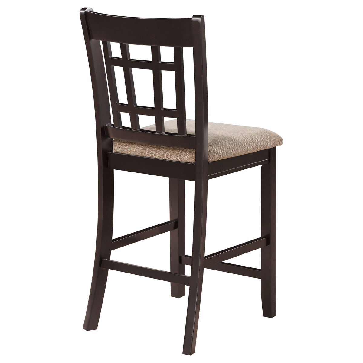 Lavon Wood Counter Height Dining Chair (Set of 2) - Tan and Espresso