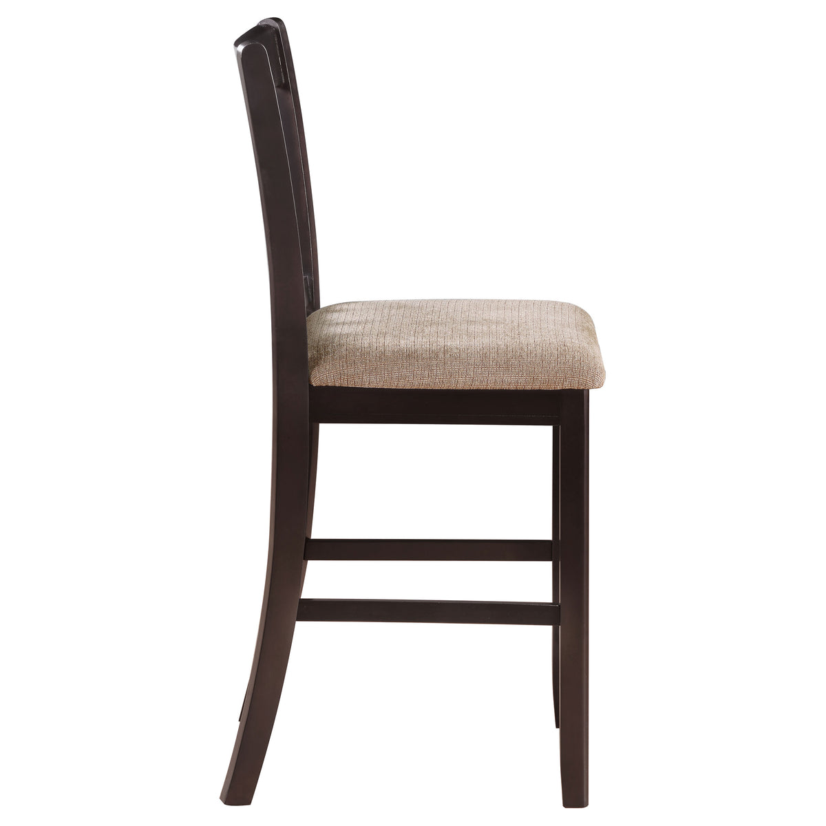 Lavon Wood Counter Height Dining Chair (Set of 2) - Tan and Espresso