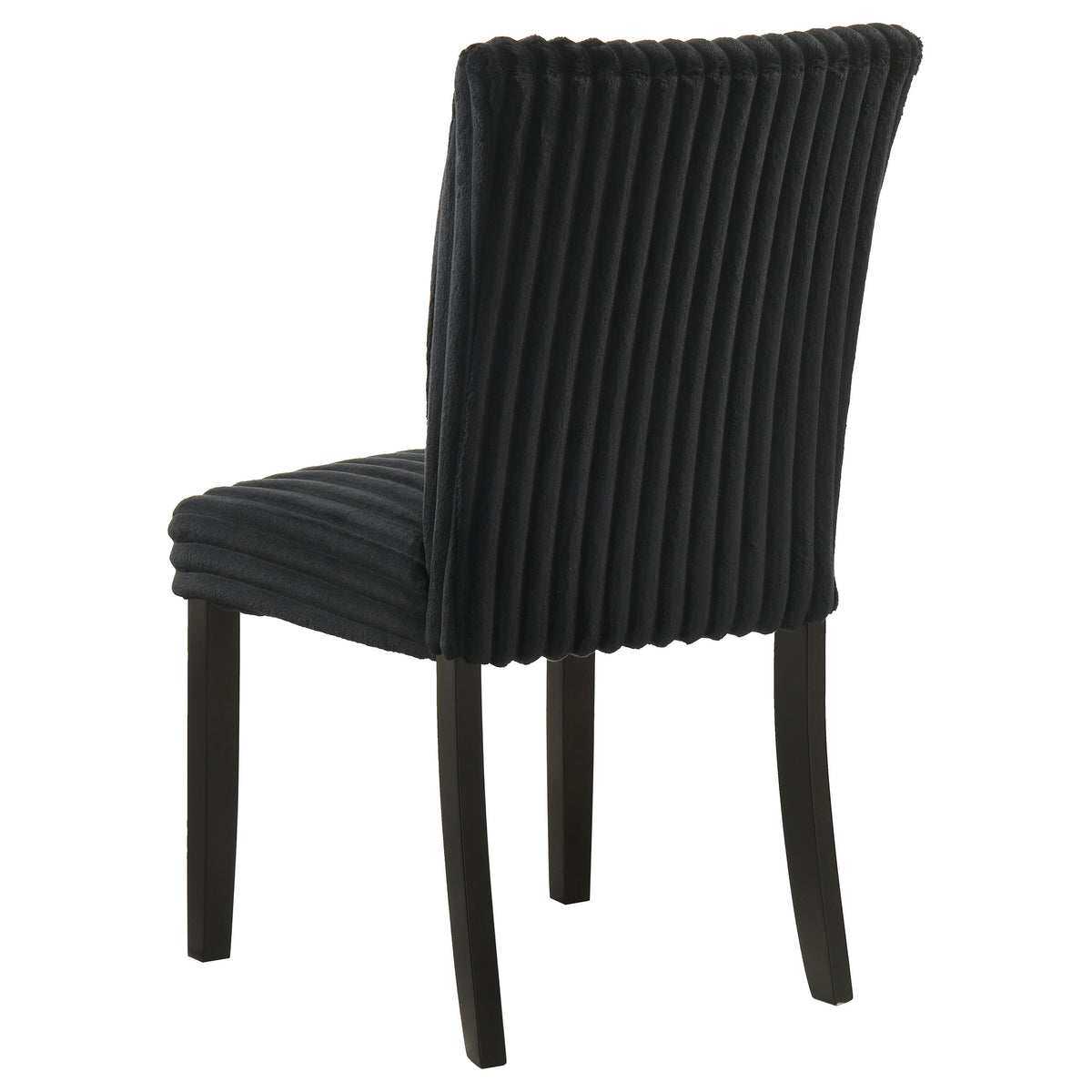 Dermott Upholstered Parson Dining Side Chair (Set of 2) - Black