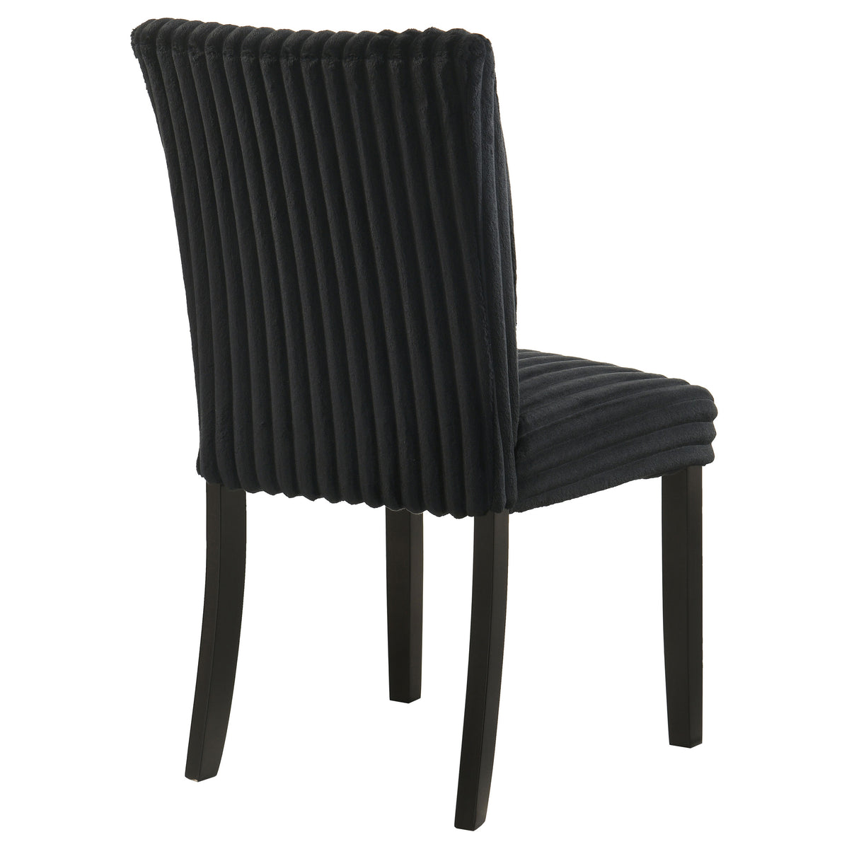 Dermott Upholstered Parson Dining Side Chair (Set of 2) - Black