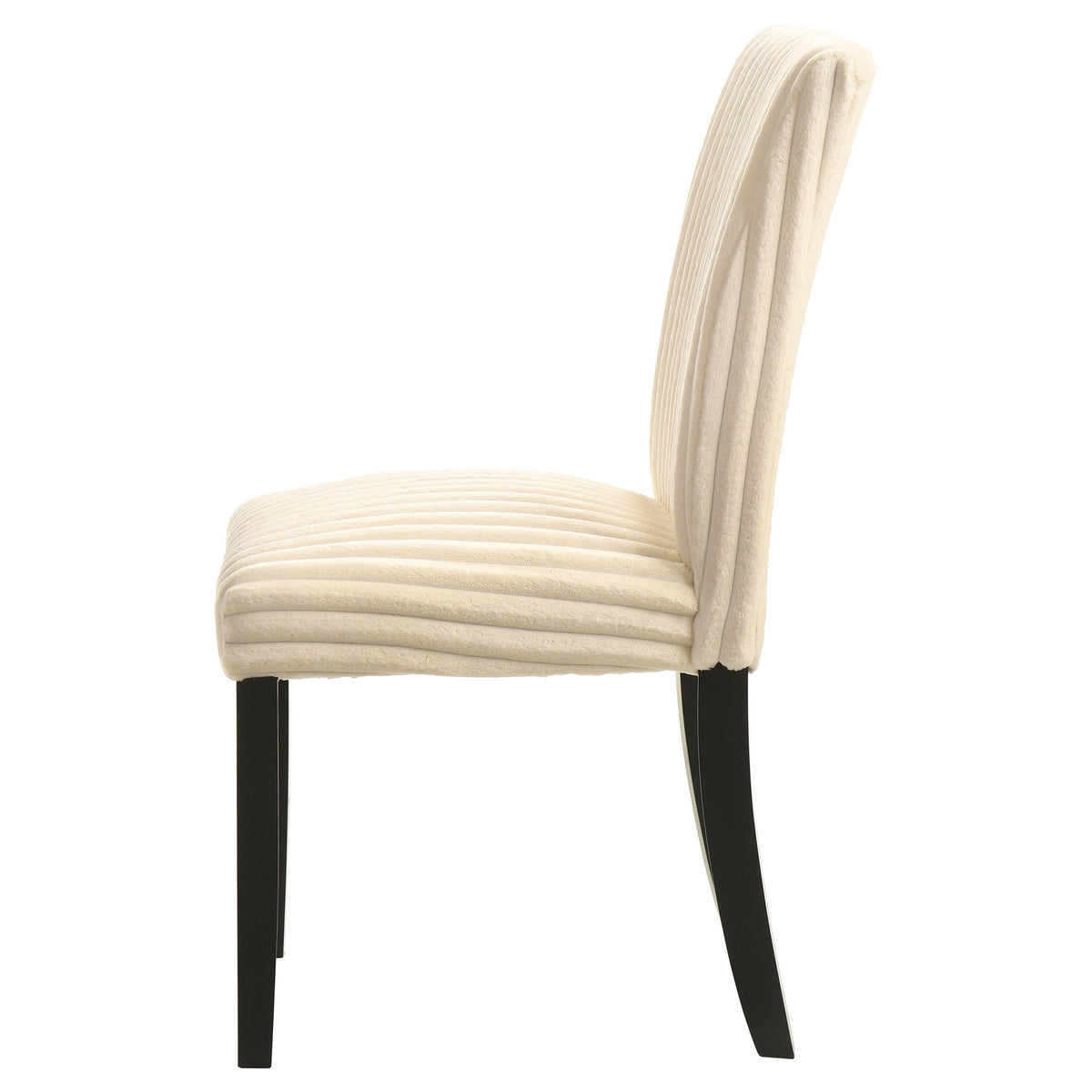 Dermott Upholstered Parson Dining Side Chair (Set of 2) - Cream